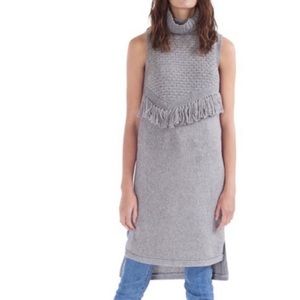 Norma’s Morgan Carper Anthropologie Gray Knitted Dress Large